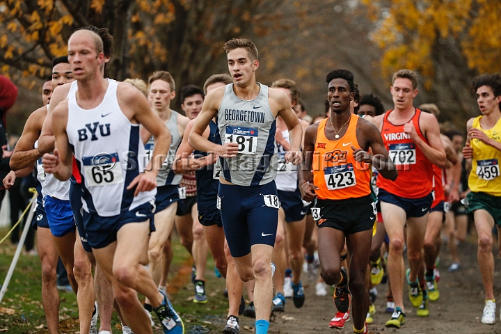 2015NCAAXC-0123.JPG - 2015 NCAA D1 Cross Country Championships, November 21, 2015, held at E.P. "Tom" Sawyer State Park in Louisville, KY.